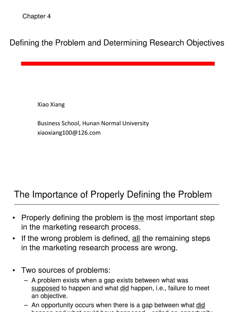 Defining A Problem Statement | PDF | Brand | Hypothesis