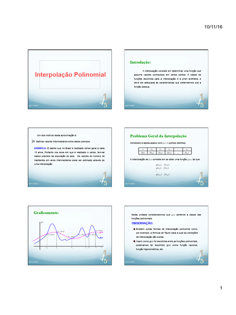 Interpolacao Polinomial | PDF