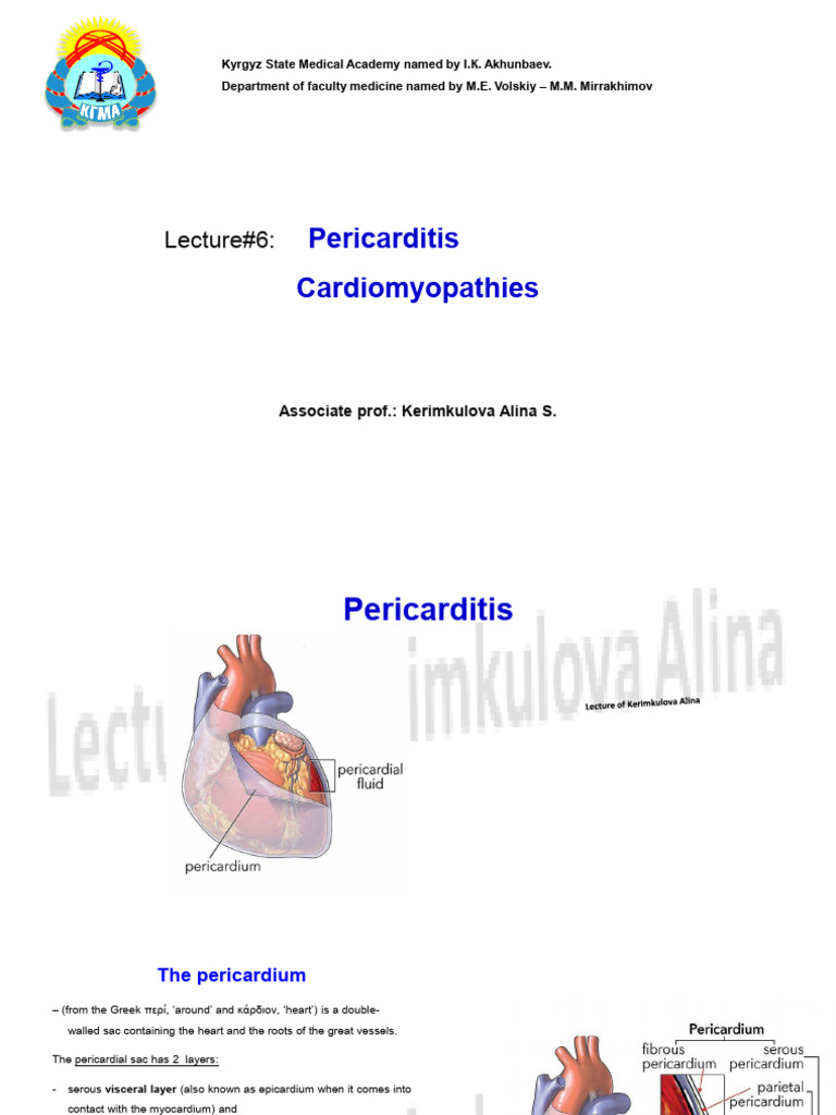 Pericarditis CMP I.P. | PDF