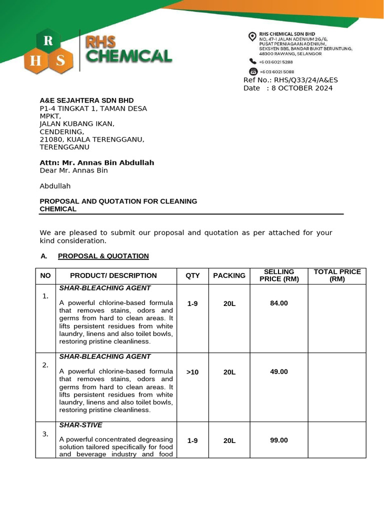 RHS Q33 24 A&es | PDF