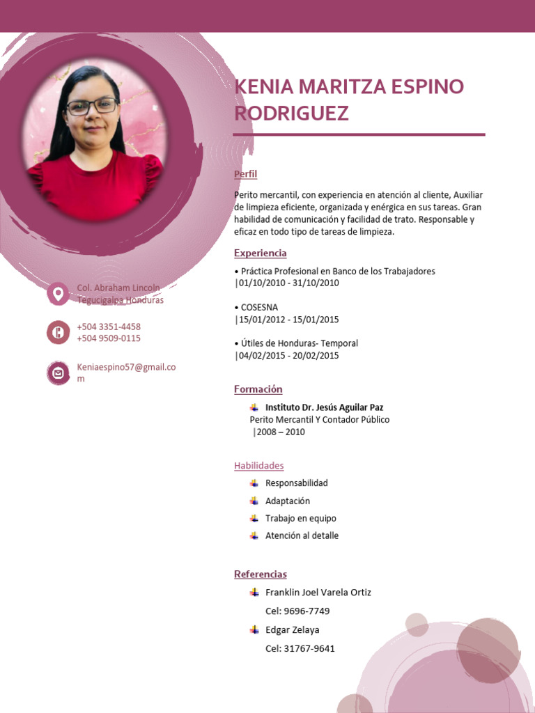 Example Of Curriculum Pdf