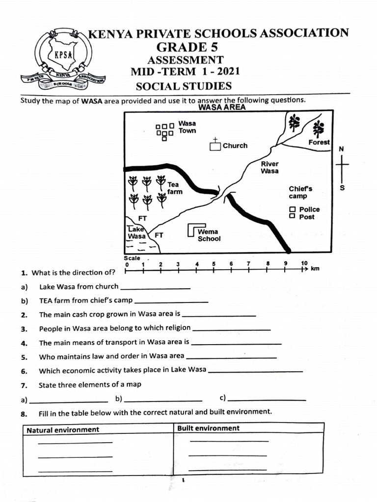 KPSA G5 Social Studies | PDF