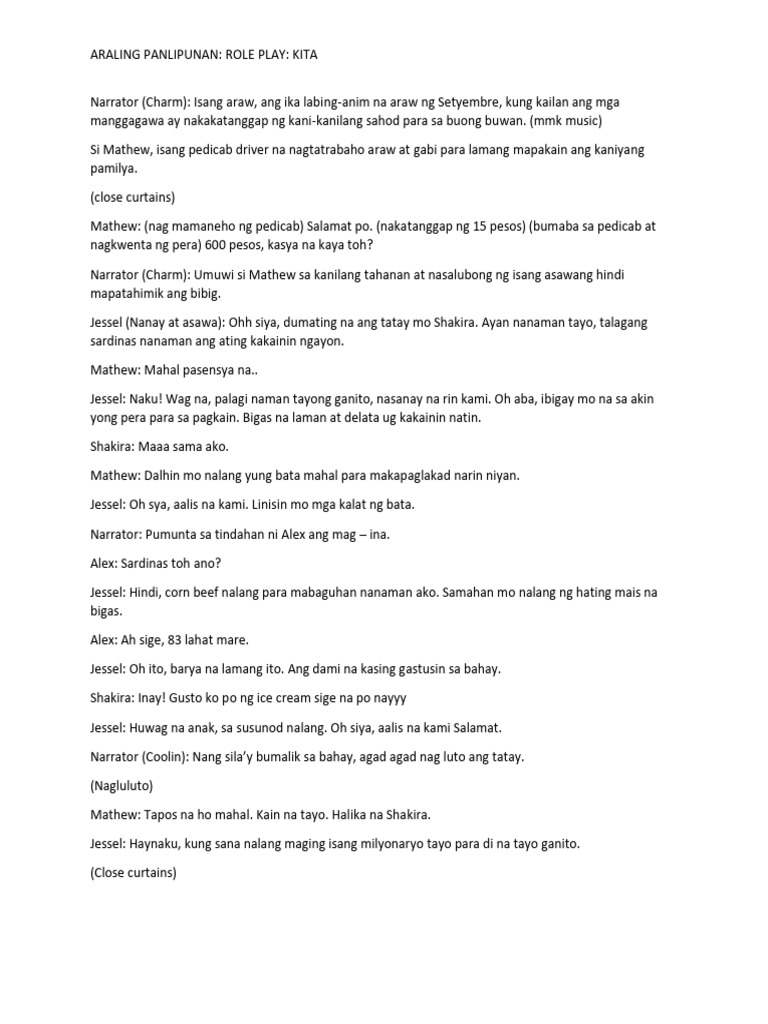 Ap Roleplay Kita | PDF