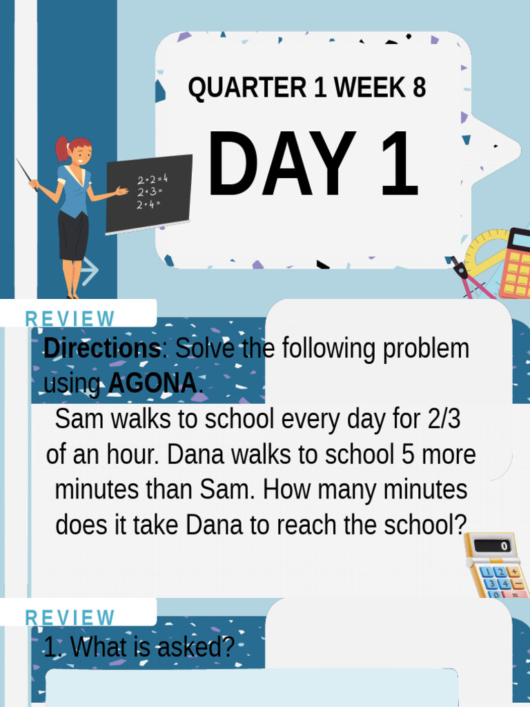 G5Q1 Week 8 Math | PDF
