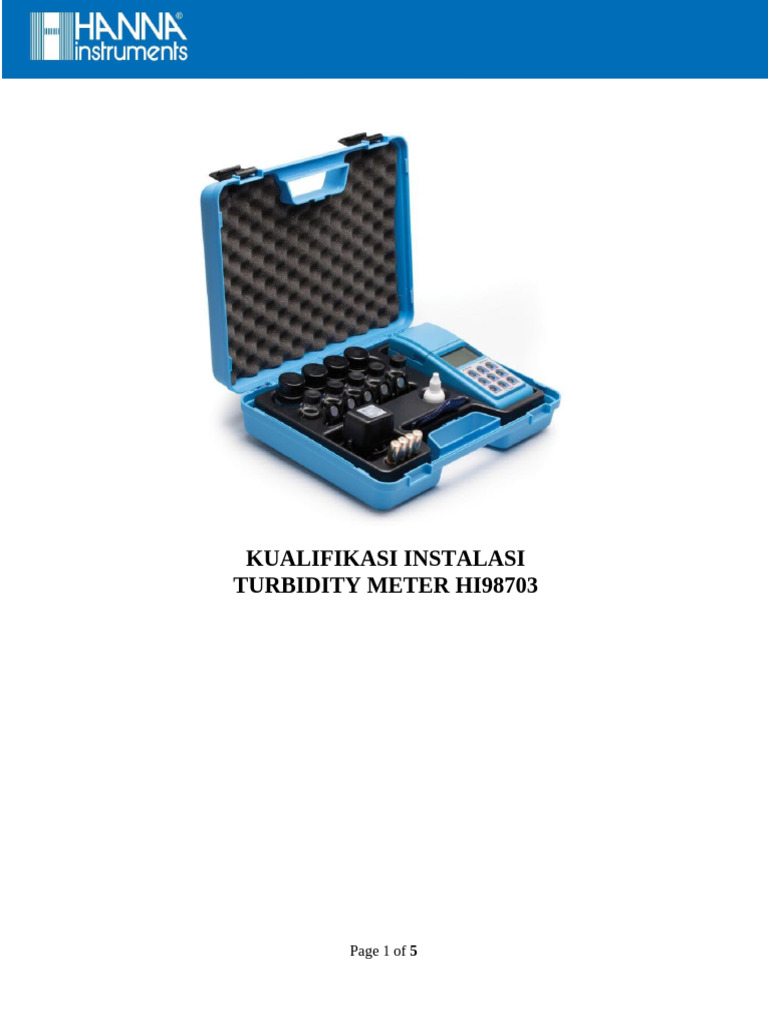 Turb - Hi98703-Iq-1 (1) - 031530 | PDF