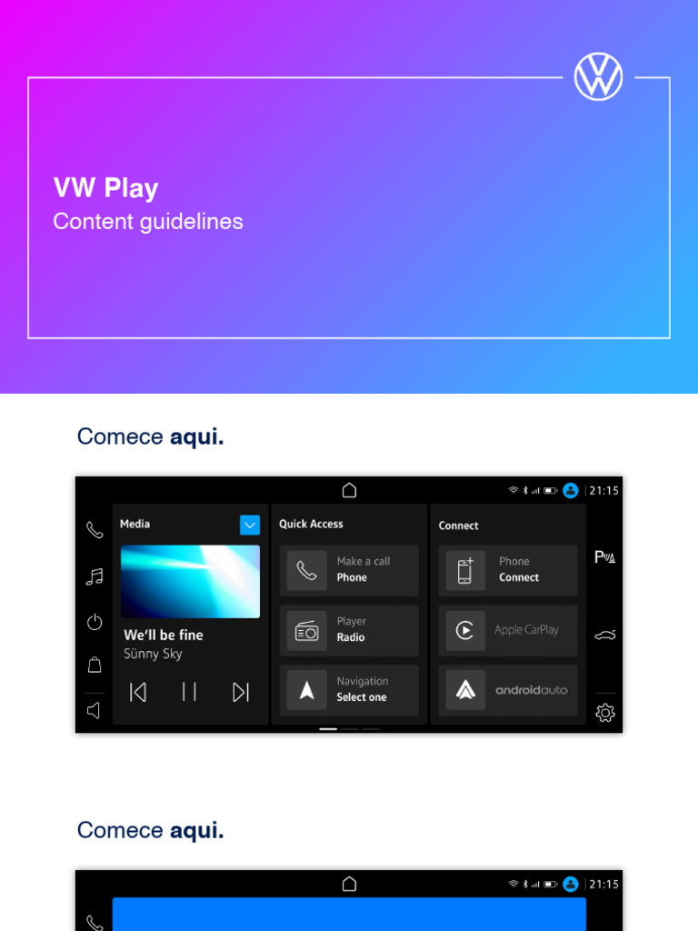 VW Play Content Guidelines PT | PDF