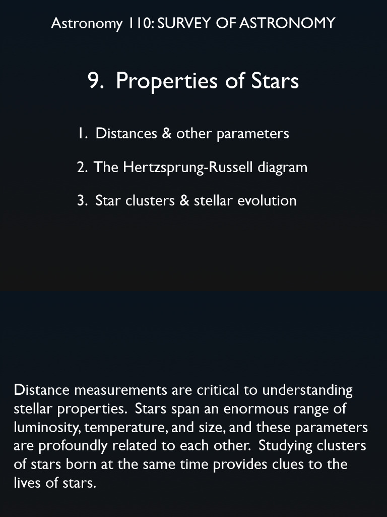 Stars | PDF