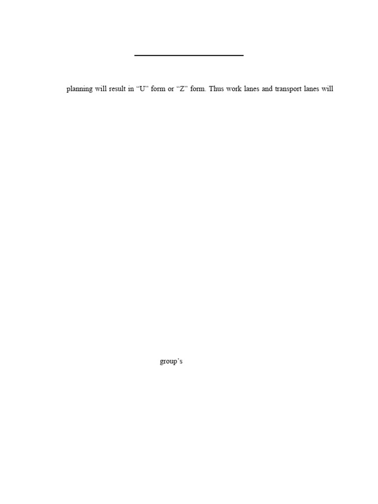 Criteria For Good Plant Layout | PDF