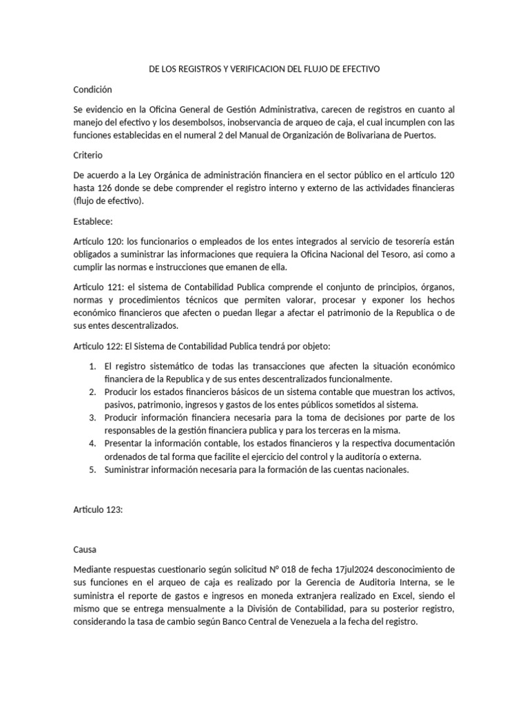 Condición | PDF
