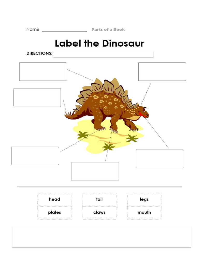 Dinosaur Body Parts.2 | PDF