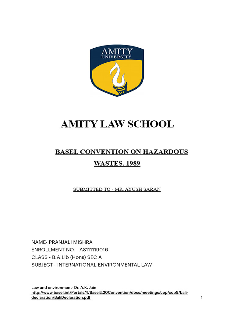 Environmental Law Pdf