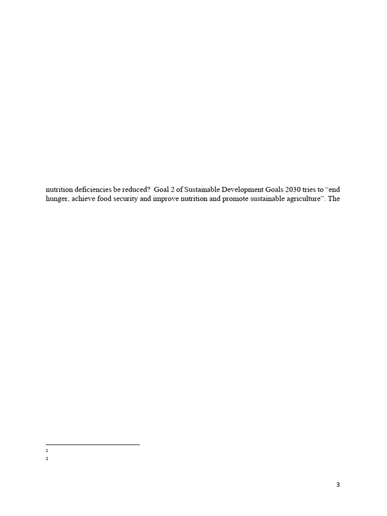 Zerohunger | PDF