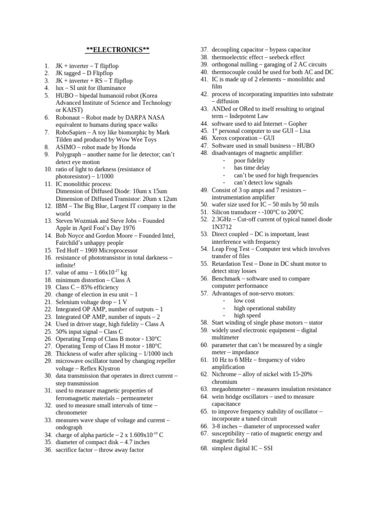 Electronics Coaching Notes 5 | PDF