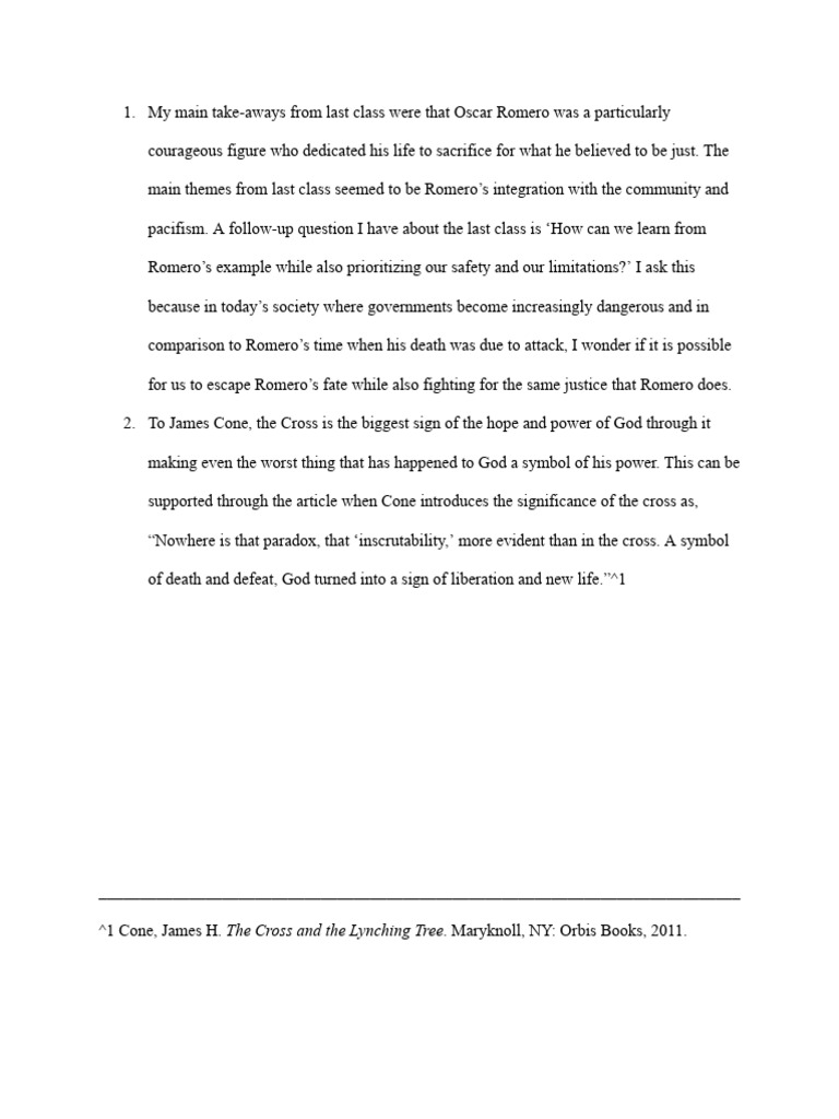 The Cross and The Lynching Tree PDF