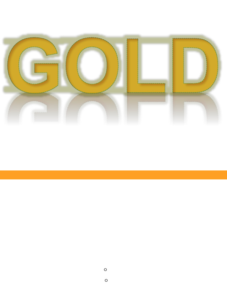 Introduction To Gold (Au) | PDF