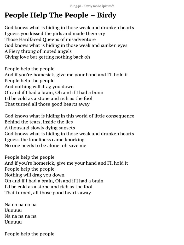 tekst-people-help-the-people | PDF