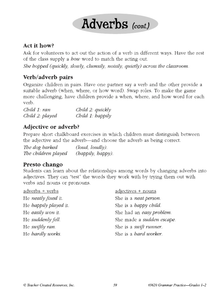 Adverb | PDF