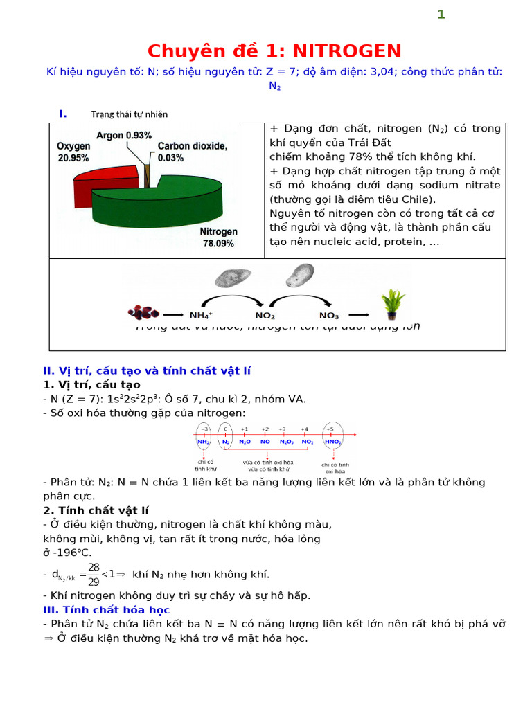 ND 1 Nitrogen | PDF