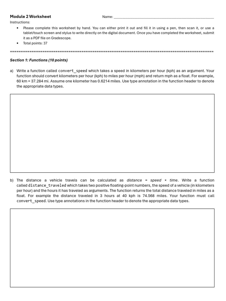 Module+2+Worksheet | PDF