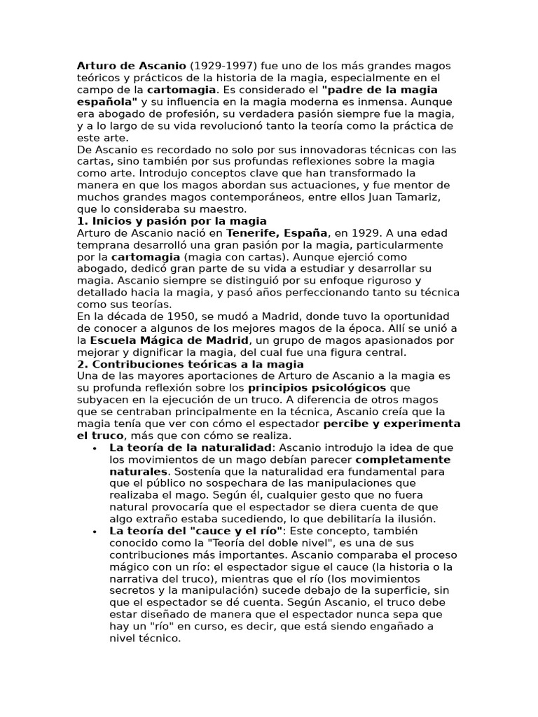 Arturo de Ascanio | PDF