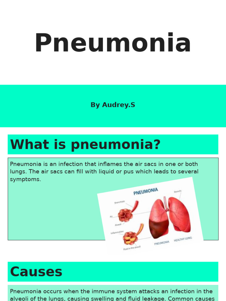 Pneumonia | PDF