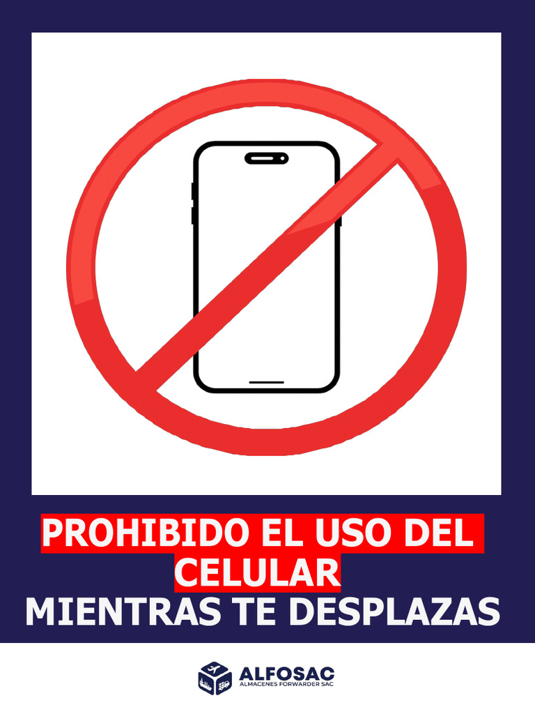 Señaletica de Uso de Celulares | PDF