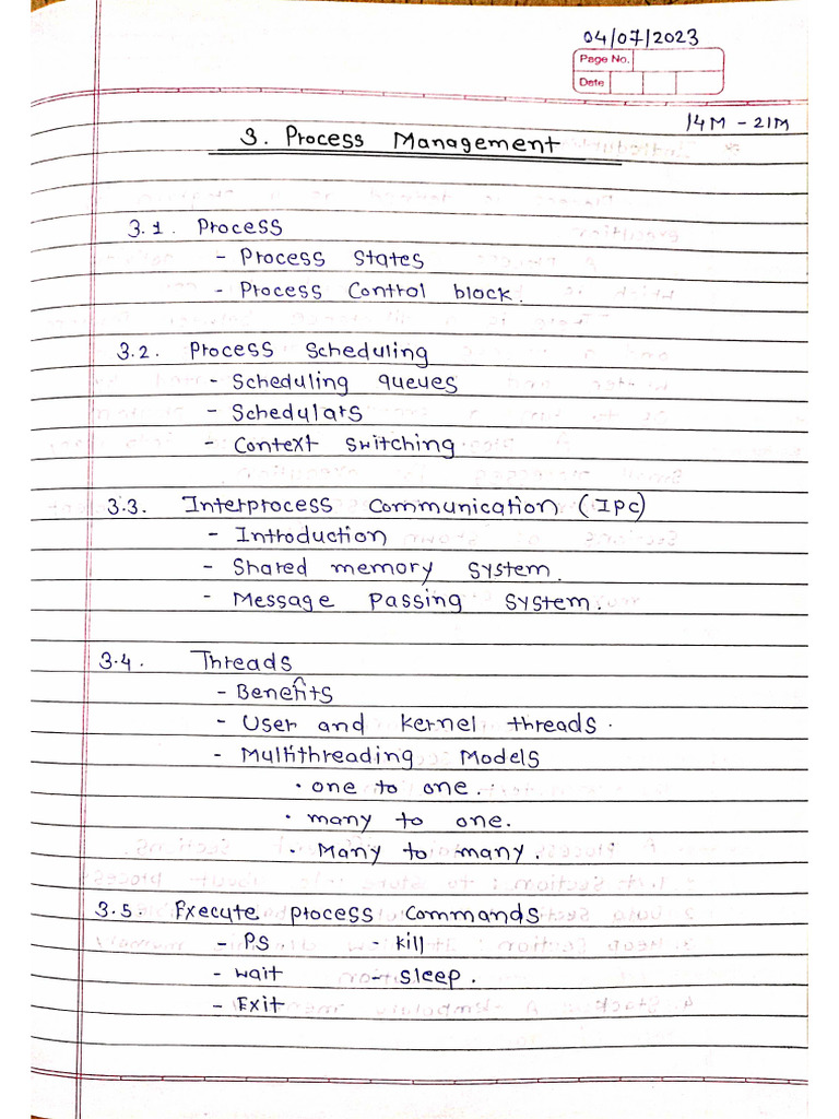 OSY Unit 3 | PDF