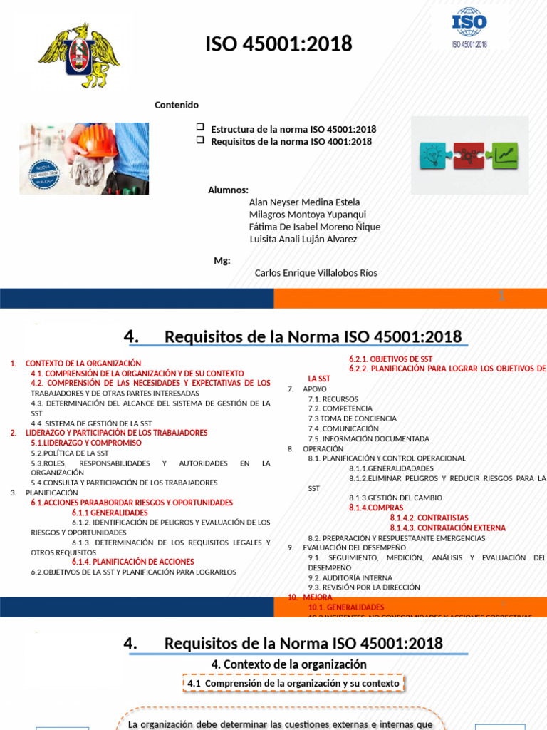 Los Debe de La Norma ISO 45001 | PDF