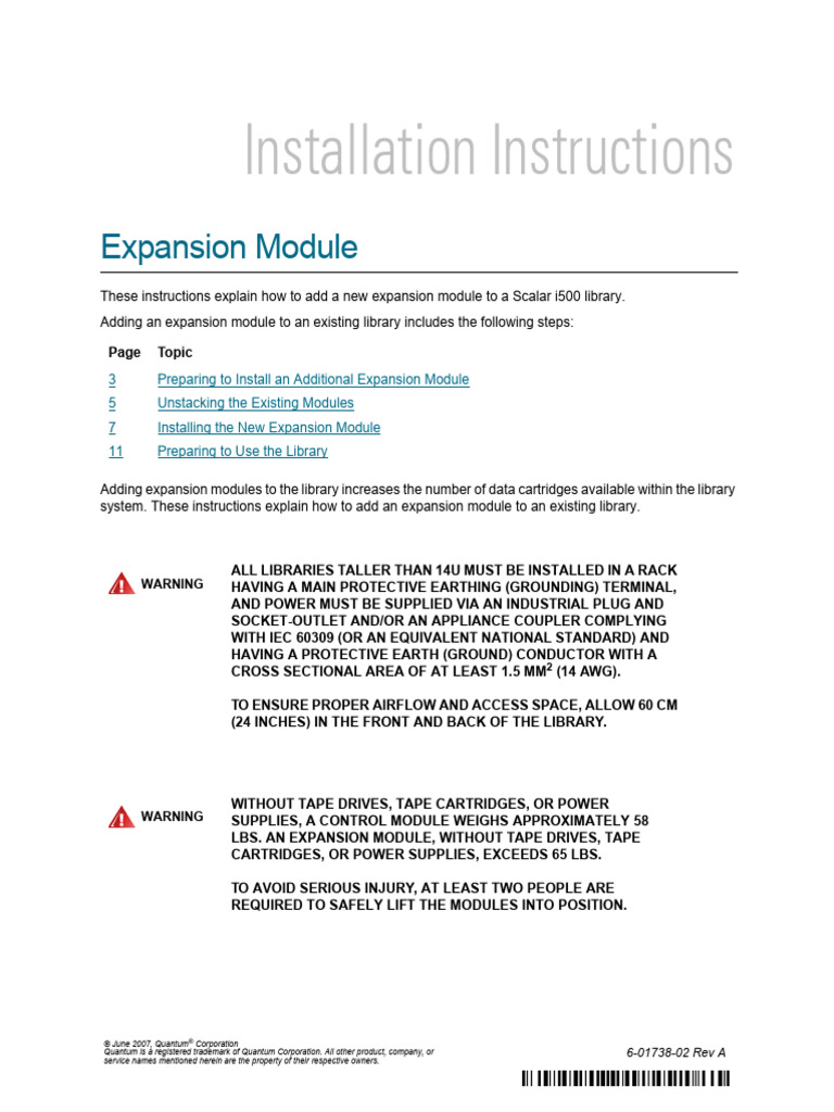 Scalar I500 9uexpansion | PDF