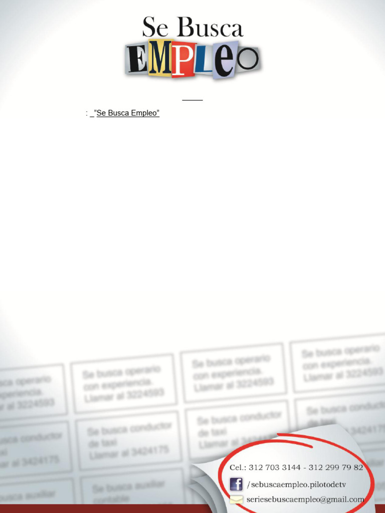 Biblia Se Busca Eempleo | PDF