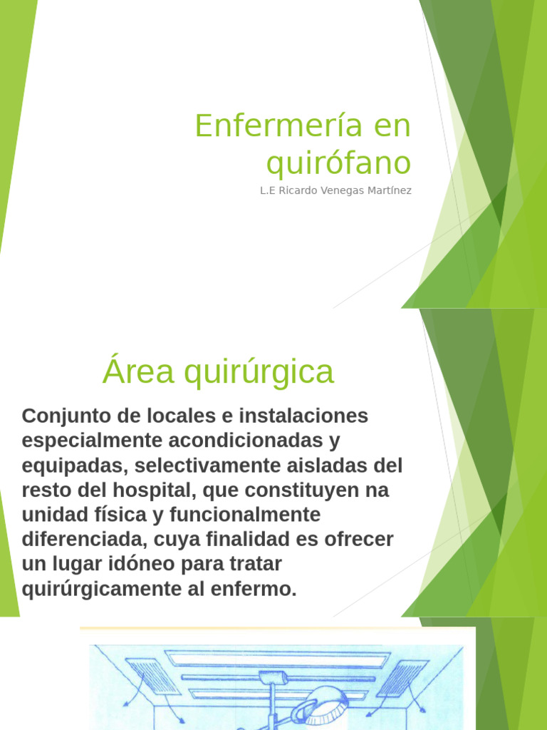 Enfermería En Quirófano Pdf