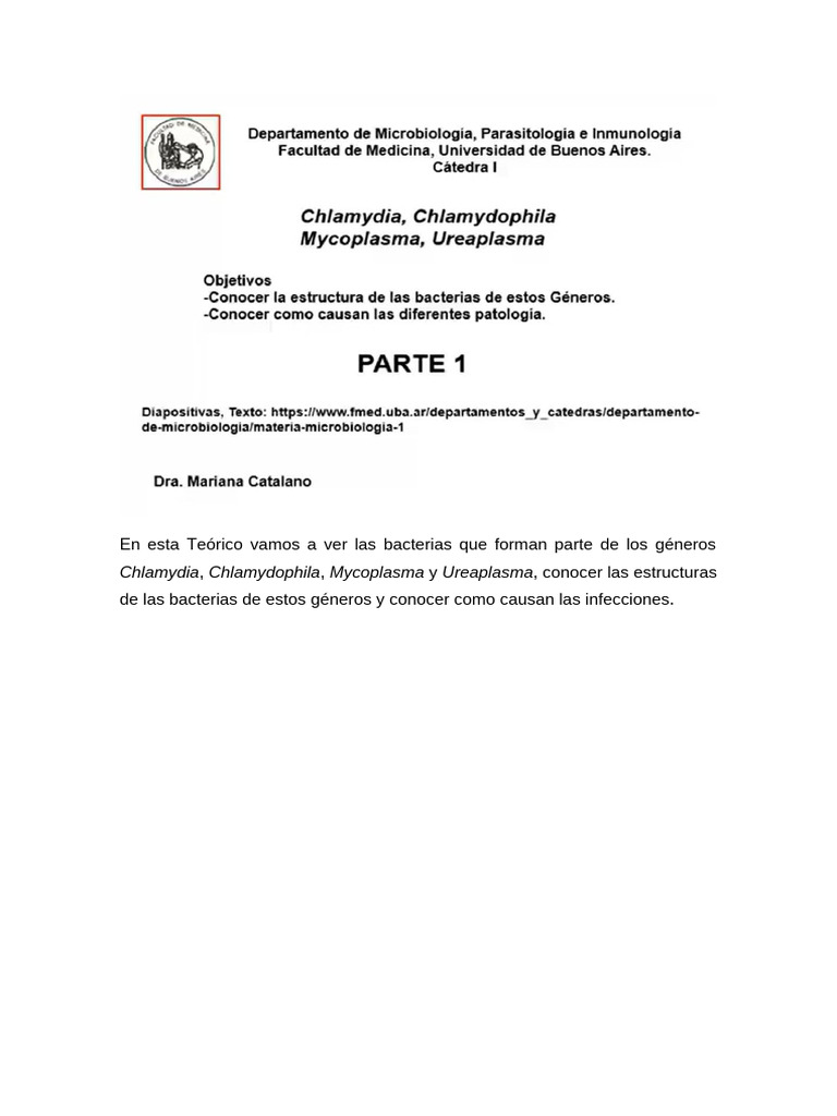 8 chlamydia chlamydophila mycoplasma y ureaplasma pdf