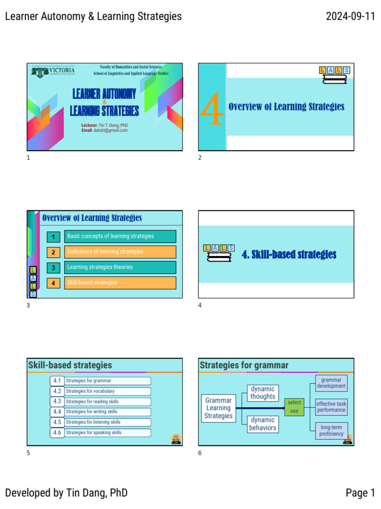 LALS Unit 4D | PDF