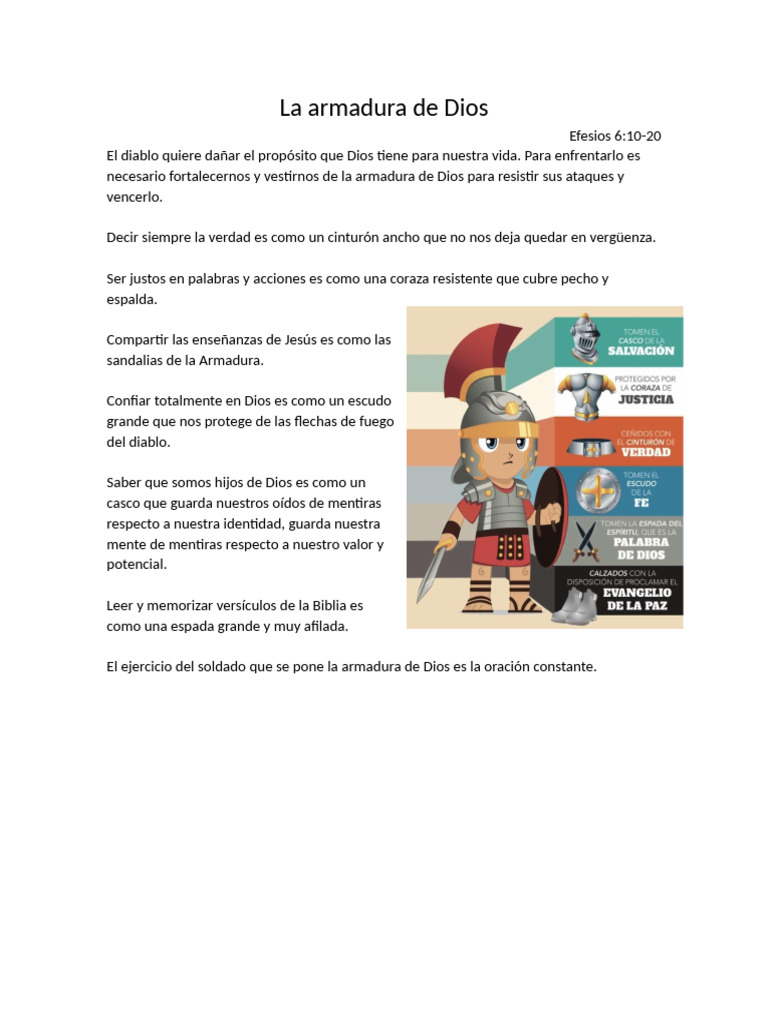 La Armadura de Dios | PDF