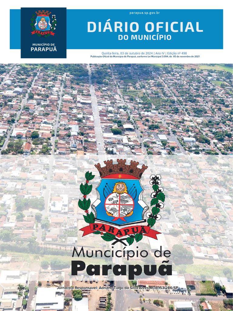 Diário Oficial: Do Município | PDF