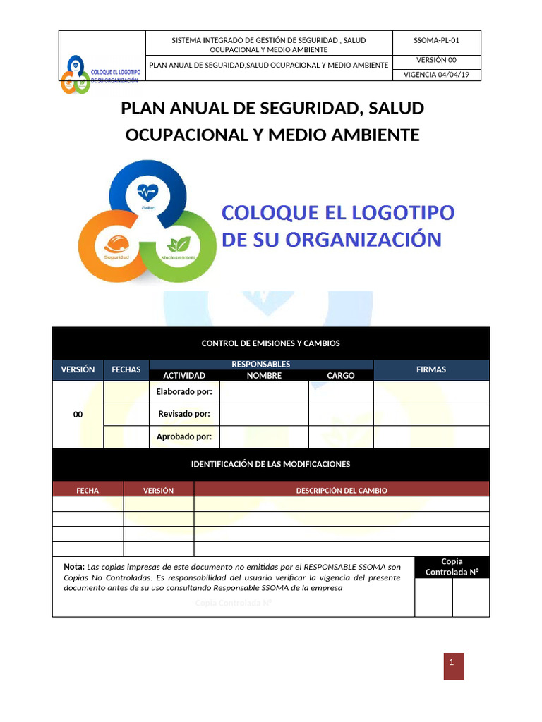 Ssoma PL 01 Plan Ssoma | PDF
