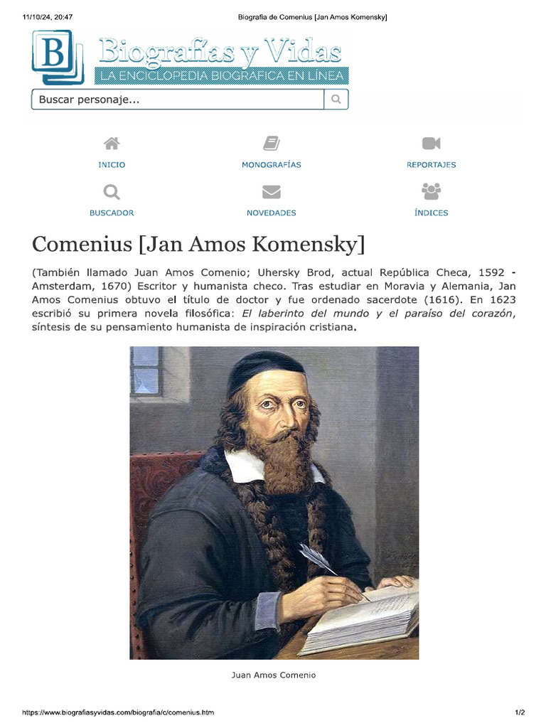 Comenius | PDF
