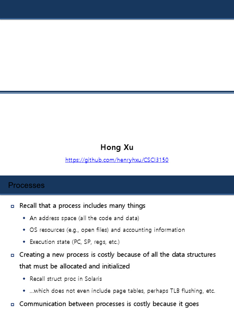 Lec4 Threads | PDF