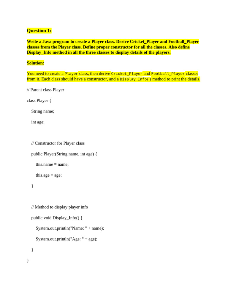 java codes | PDF image.