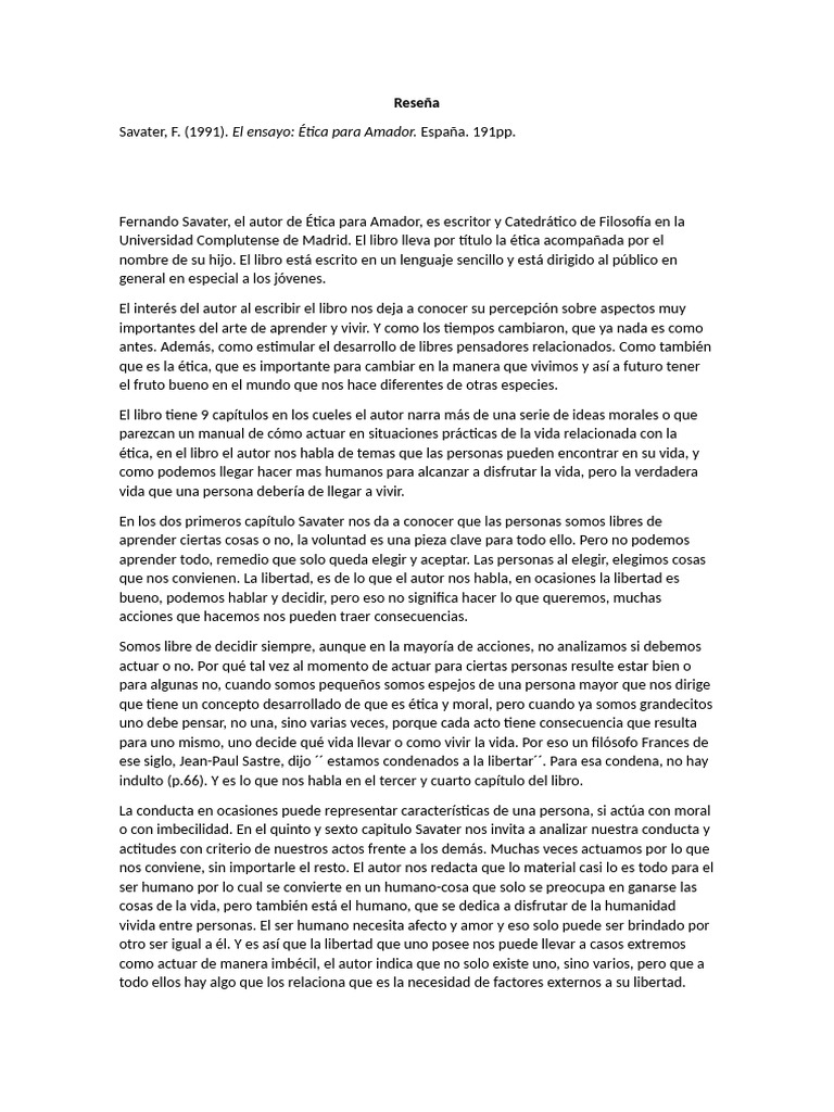 Reseña | PDF