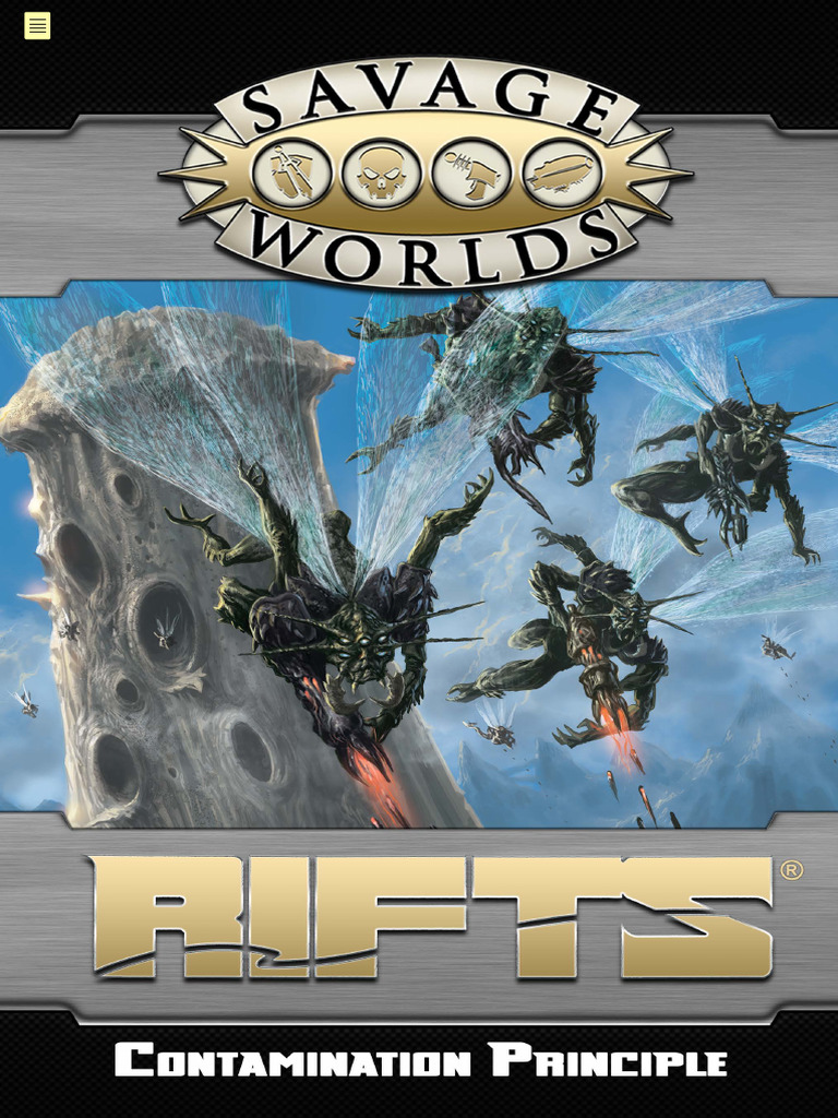 Savage Worlds - RIFTS - The Contamination Principle | PDF