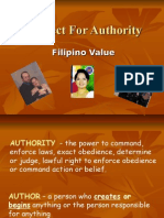 Respect For Authority