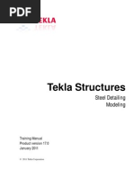 TeklaStructure 17.0 Modeling