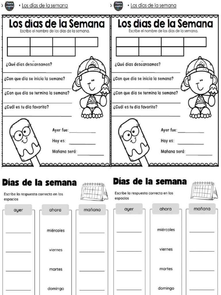 Dias de La Semana | PDF