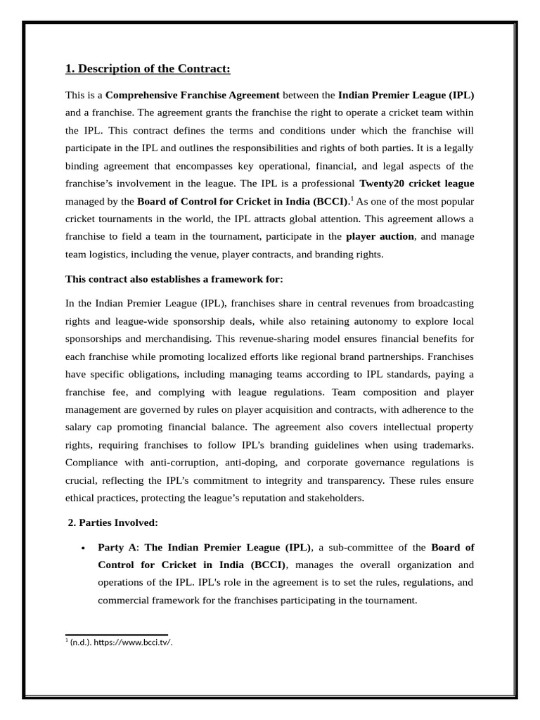 Contractsdraft | PDF