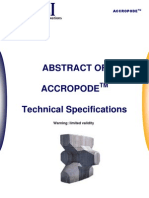 ACCROPODE™ Basic Specifications