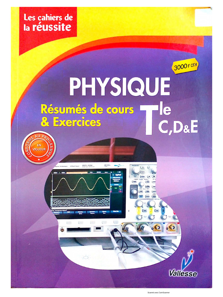 Livre Vallesse Physique TC | PDF
