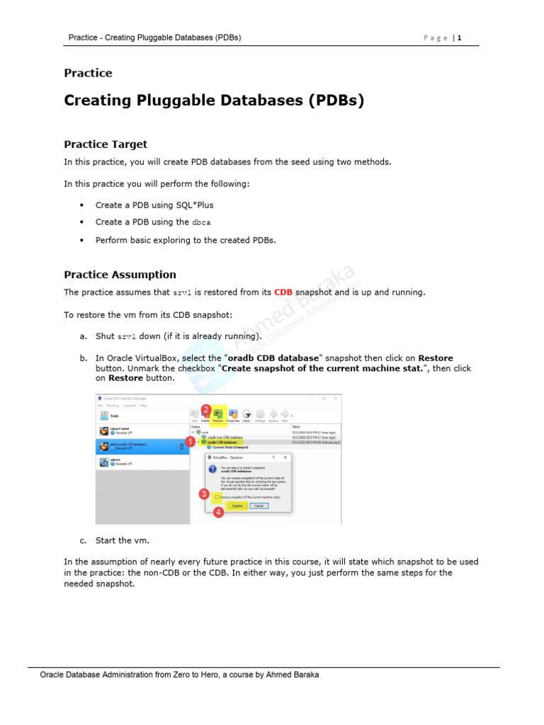 Practice Creating Pdbs Pdf