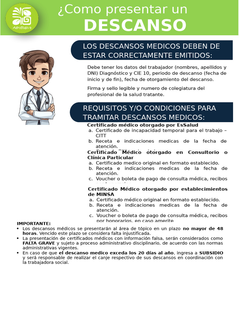 Descanso Medico | PDF