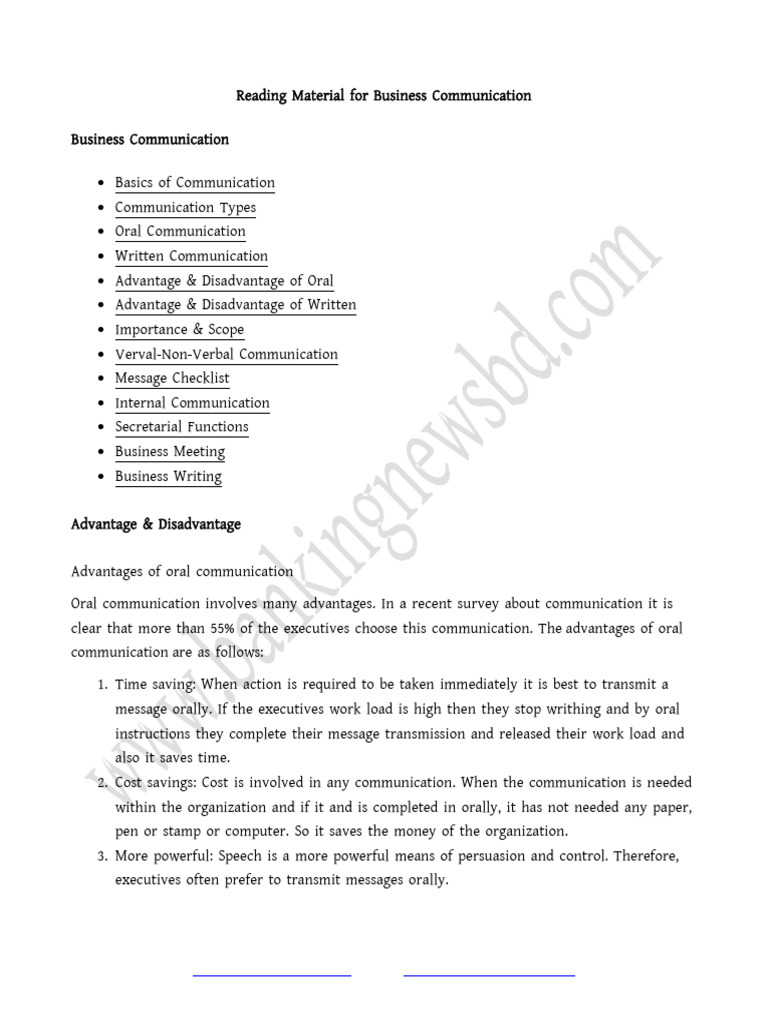 Business Communication 3 | PDF